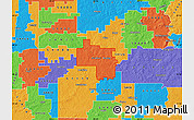 Political Map of ZIP code 54484