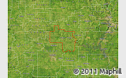 Satellite Map of ZIP code 54484