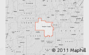 Silver Style Map of ZIP code 54484