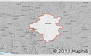 Gray 3D Map of ZIP code 54751