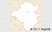 Classic Style Simple Map of ZIP code 54751