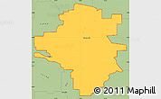 Savanna Style Simple Map of ZIP code 54751