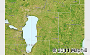 Satellite Map of Calumet County