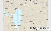Shaded Relief Map of Calumet County