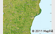 Satellite Map of Manitowoc County