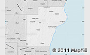 Silver Style Map of Manitowoc County