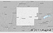 Gray 3D Map of Marquette County
