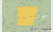 Savanna Style Map of Marquette County