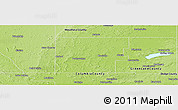 Physical Panoramic Map of Marquette County