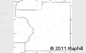 Blank Simple Map of Polk County, no labels