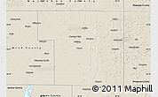 Shaded Relief Map of Portage County