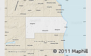 Classic Style Map of Racine County