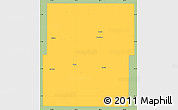 Savanna Style Simple Map of Washington County