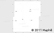 Silver Style Simple Map of Washington County