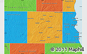 Political Map of Waukesha County