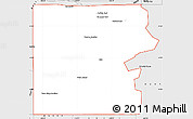 Silver Style Simple Map of ZIP code 82190