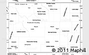 Blank Simple Map of Wyoming