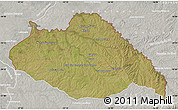 Satellite Map of ARTIGAS, lighten, semi-desaturated