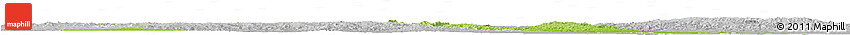 Physical Horizon Map of CERRO LARGO, lighten, desaturated