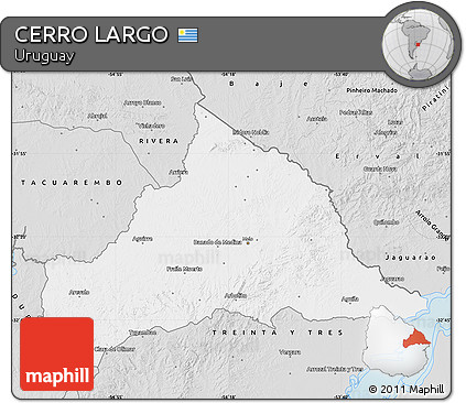 Silver Style Map of CERRO LARGO