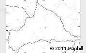 Blank Simple Map of CERRO LARGO, no labels