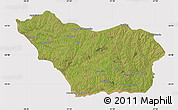 Satellite Map of COLONIA, cropped outside