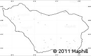 Blank Simple Map of COLONIA, cropped outside, no labels