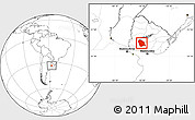 Blank Location Map of FLORES