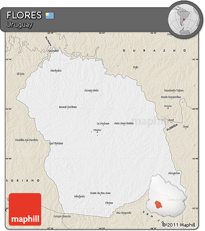 Classic Style Map of FLORES