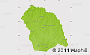 Physical Map of FLORES, cropped outside