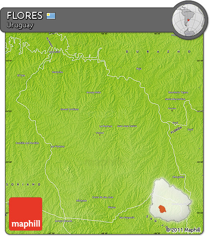 Physical Map of FLORES