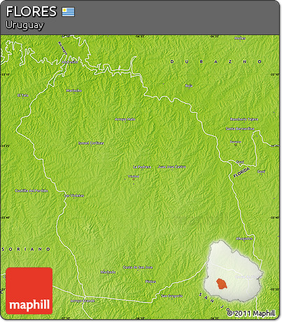 Physical Map of FLORES