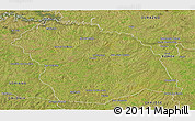 Satellite Panoramic Map of FLORES