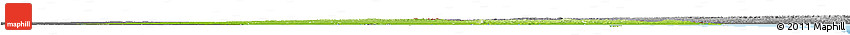 Physical Horizon Map of Uruguay, desaturated, land only