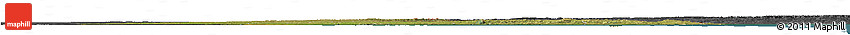 Satellite Horizon Map of Uruguay, darken, desaturated, land only