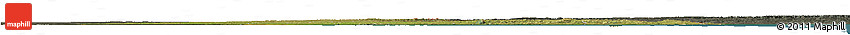 Satellite Horizon Map of Uruguay, darken, semi-desaturated, land only