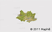 Satellite 3D Map of MONTEVIDEO, cropped outside
