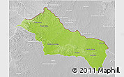Physical 3D Map of RIVERA, lighten, desaturated