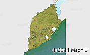 Satellite 3D Map of ROCHA, single color outside