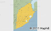 Savanna Style 3D Map of ROCHA