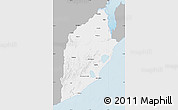 Gray Map of ROCHA, single color outside