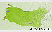 Physical 3D Map of SALTO, lighten