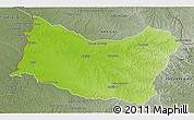 Physical 3D Map of SALTO, semi-desaturated