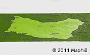 Physical Panoramic Map of SALTO, darken