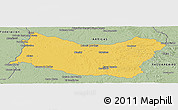 Savanna Style Panoramic Map of SALTO