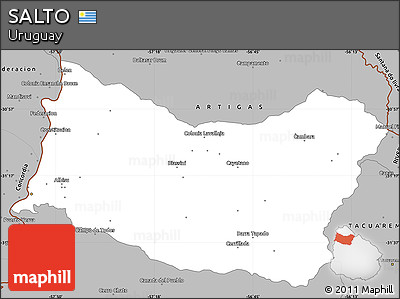 Gray Simple Map of SALTO