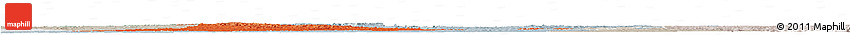 Political Horizon Map of TACUAREMBO, lighten, semi-desaturated