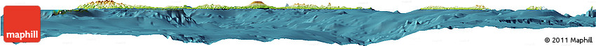 Physical Horizon Map of Vanuatu, satellite outside