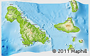 Physical 3D Map of Malampa