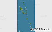 Satellite Map of Vanuatu, lighten, desaturated, land only